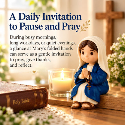 ✝️Praying Virgin Mary Shelf Sitter