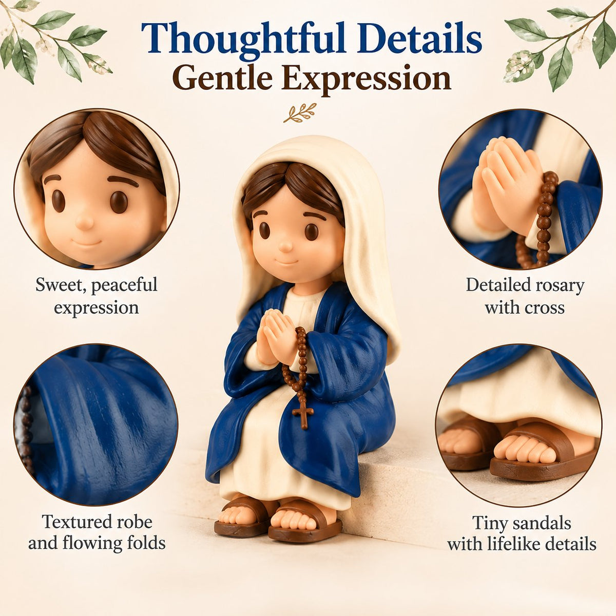 ✝️Praying Virgin Mary Shelf Sitter