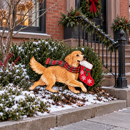 ✨🐕Christmas Glow Pup Collection – Lighted Holiday Dog Yard Decor