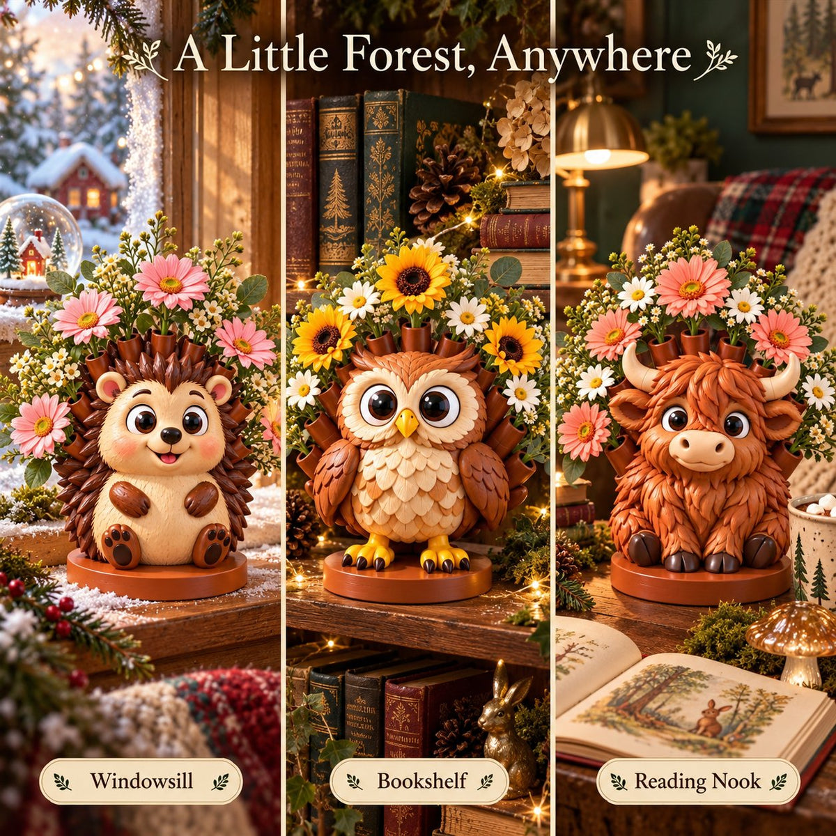 Healing Forest Fairy Tale Statue | Build A Cozy Woodland Nook At Home